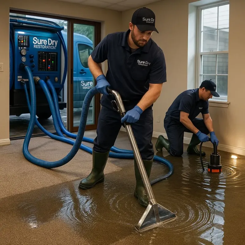 Water Extraction and Removal process in Lacey, WA